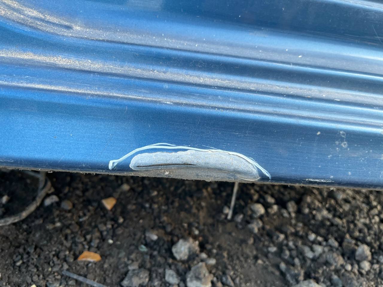 Порог со стойкой правый Citroen C-Elysee 2012-2017