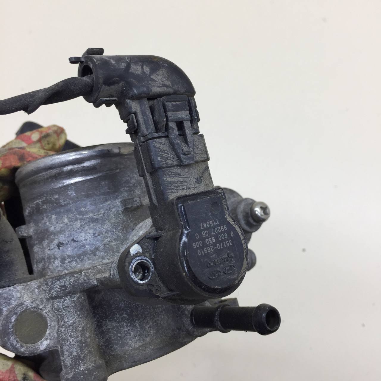 Заслонка дроссельная механическая Hyundai Elantra (HD) 2006-2010