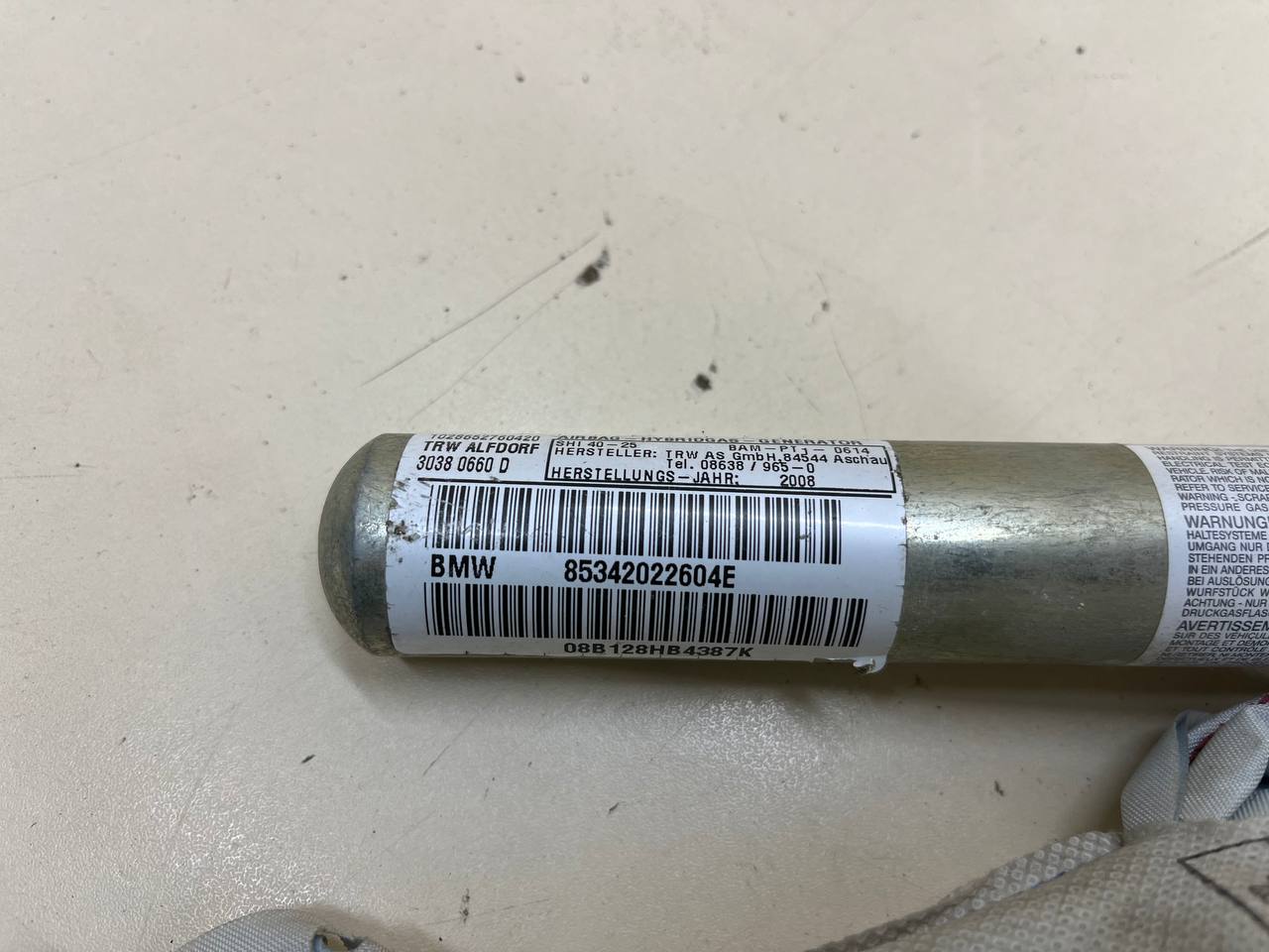 Подушка безопасности боковая (шторка) BMW X3 E83 2004-2010