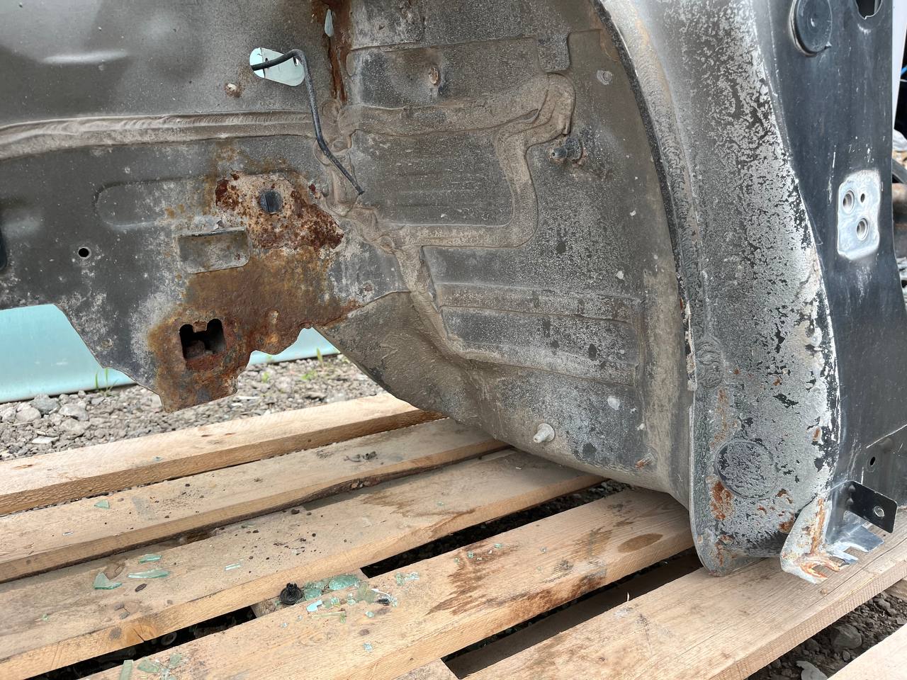 Четверть передняя левая Citroen C5 2008-2016