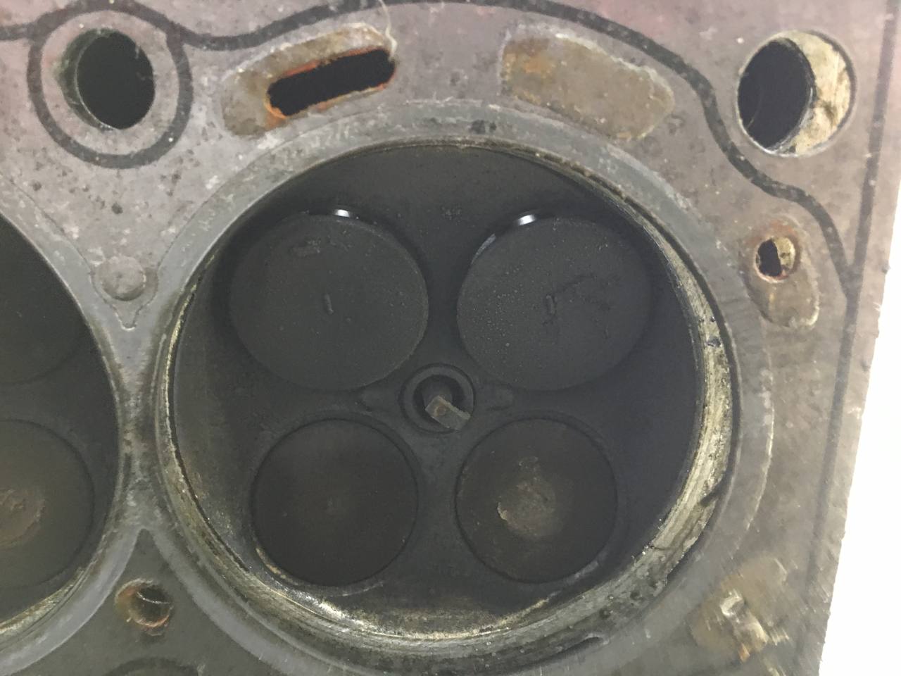 Головка блока цилиндров Chevrolet Aveo T250 2005-2011