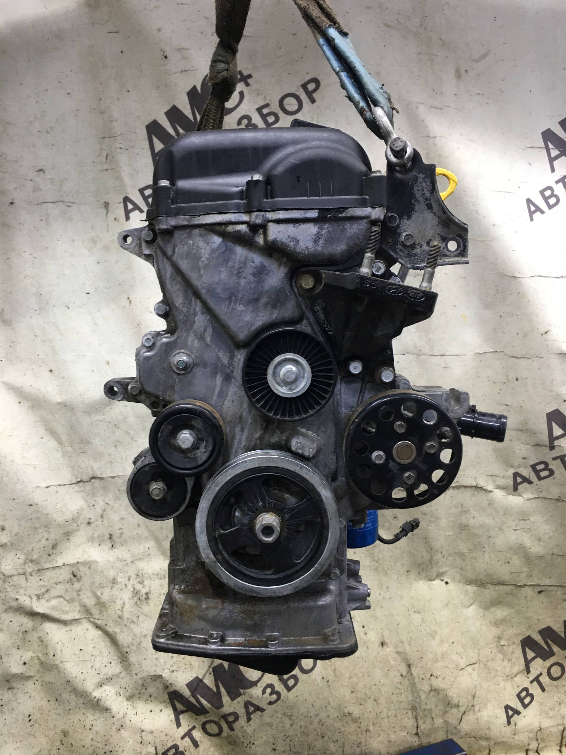 Двигатель Kia Rio 3 (QB) 2011-2017