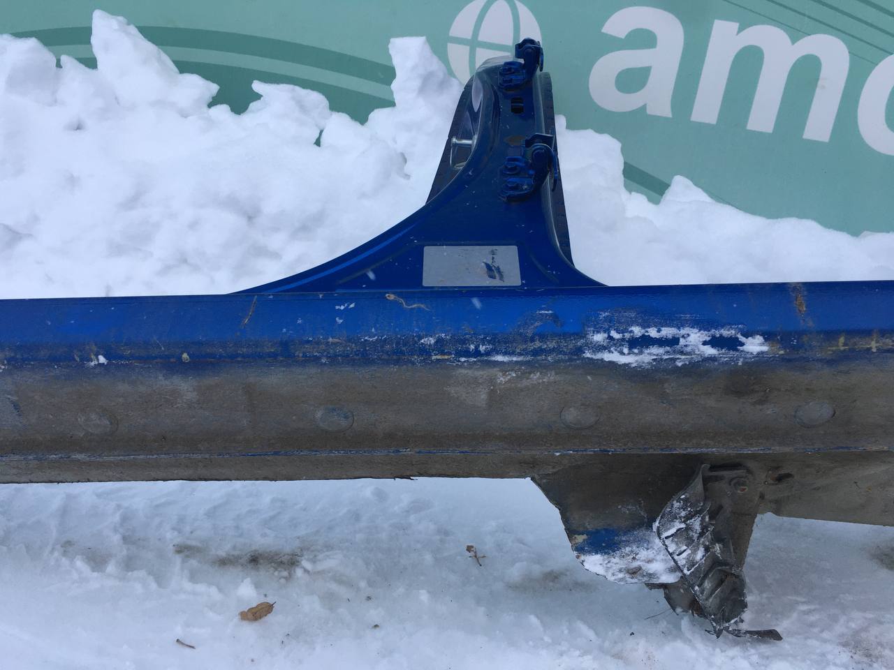 Порог со стойкой левый Chevrolet Aveo T300 2011>