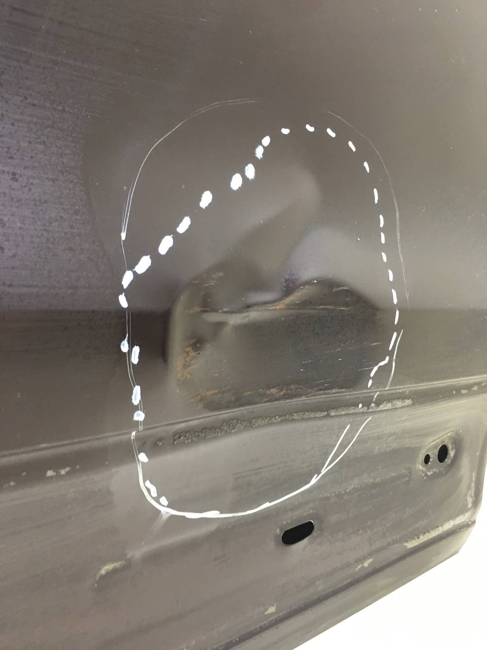 Дверь задняя правая Porsche Macan 2013>