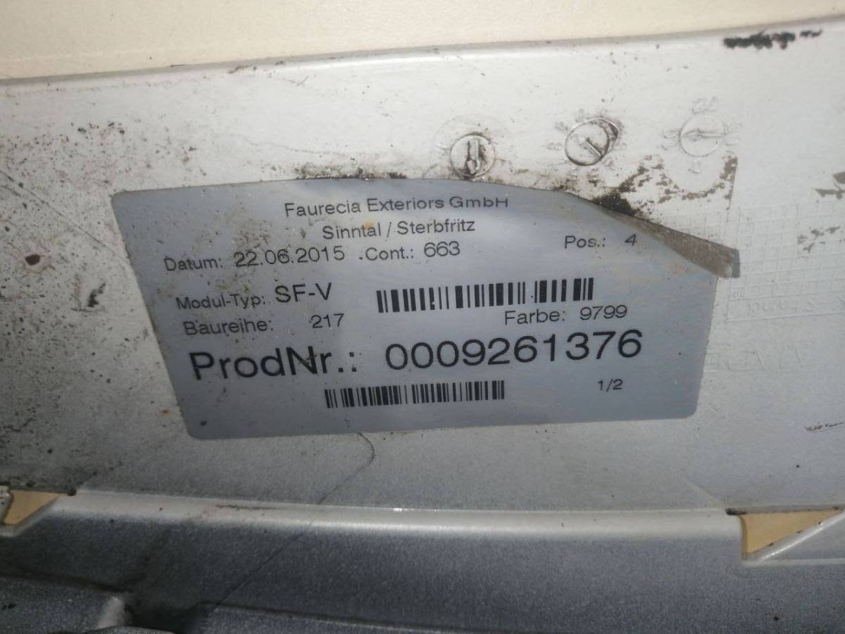 Бампер передний Mercedes-Benz S-Class (С217) 2014-2021