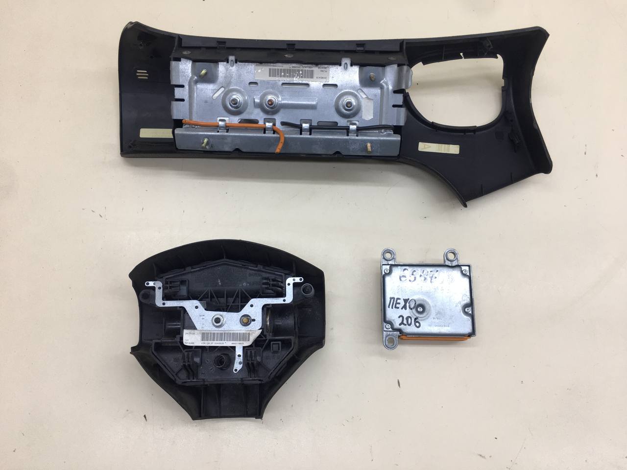 Подушка безопасности (комплект) Peugeot 206 1998-2012