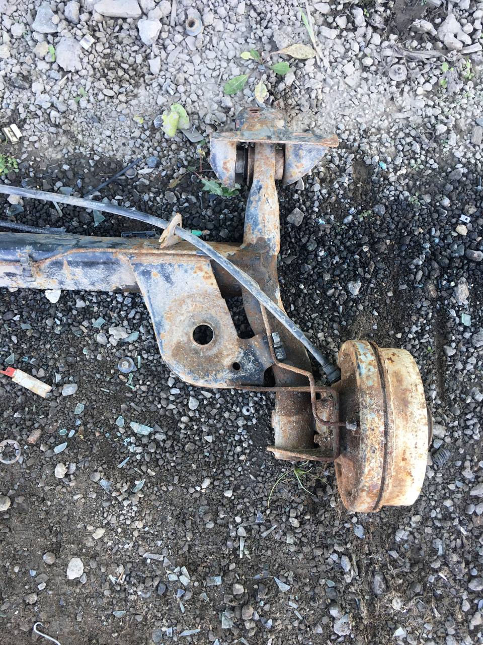 Балка задняя Renault Symbol (1) 2001-2008