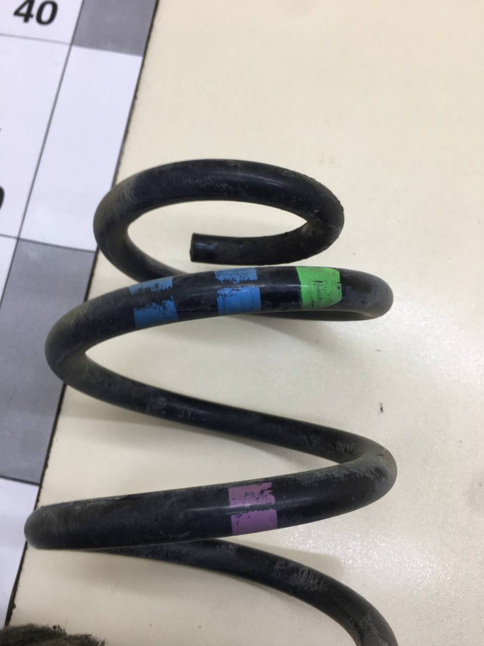 Пружина задняя Peugeot 308 2007>