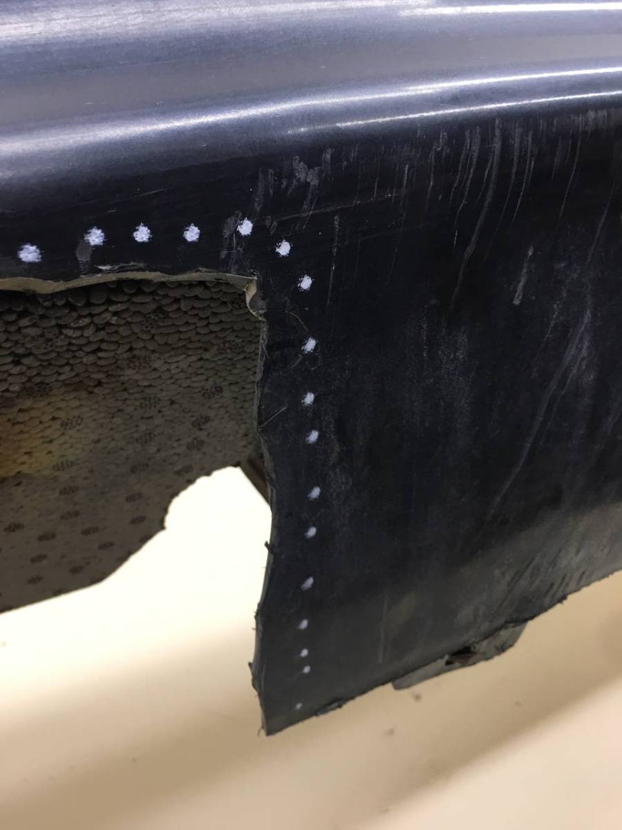 Бампер задний ЗАЗ Chance 2009-2014