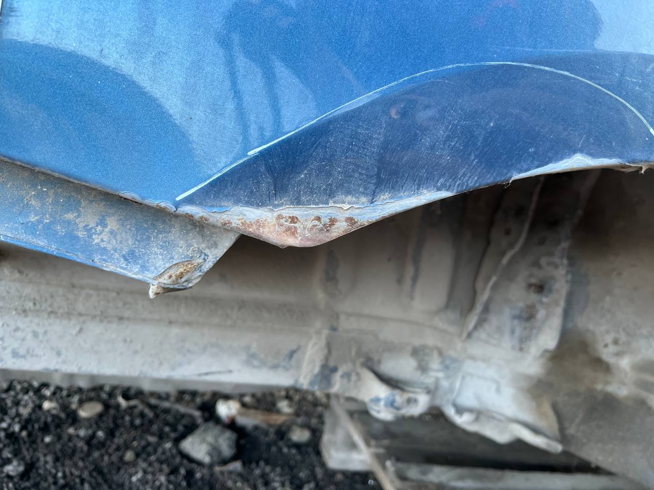 Крыло заднее правое Citroen C-Elysee 2012-2017